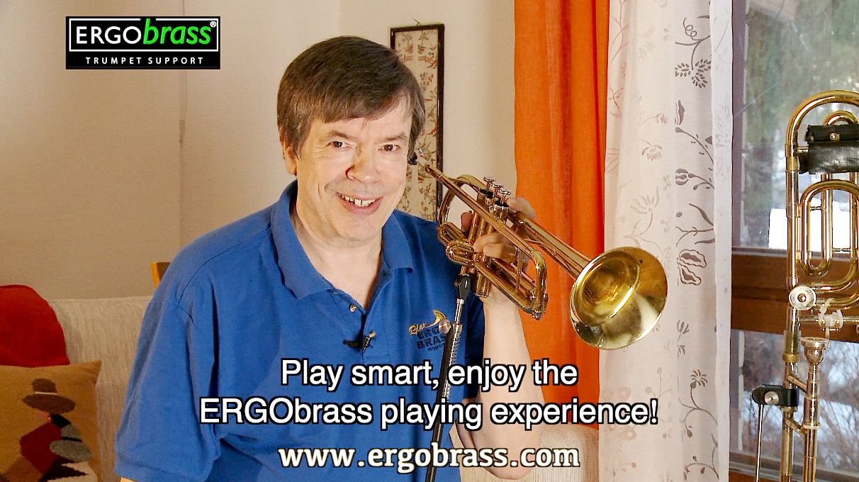 Unboxing the ERGObrass trumpet support